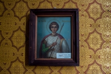 Икона Святого Георгия Победоносца, в дар от Савиной Акулины Михайловны
июнь 1997г.
письмо